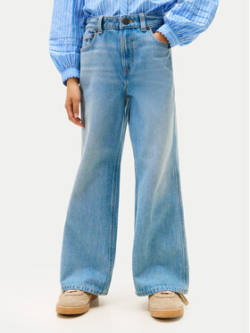 Tommy Hilfiger Tommy Hilfiger Jeansy KG0KG08963 Modrá Wide Leg