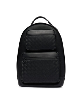 Tommy Hilfiger Tommy Hilfiger Rucksack Th Modern Monogram Backpack AM0AM14683 Schwarz