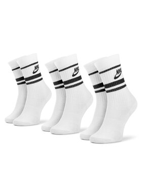 Nike Nike Zestaw 3 par wysokich skarpet unisex CQ0301 103 Biały