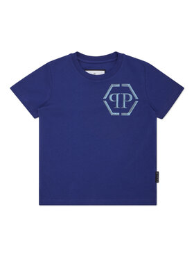 PHILIPP PLEIN PHILIPP PLEIN T-shirt 28201 Celeste Regular Fit