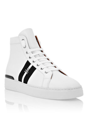 PHILIPP PLEIN PHILIPP PLEIN Sneakersy 7611 Biały