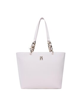 Tommy Hilfiger Tommy Hilfiger Rankinė Th Chic Tote AW0AW14179 Pilka