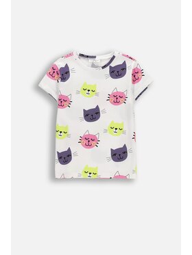 Coccodrillo Coccodrillo T-Shirt WC6143221VGA-001 Biały Regular Fit