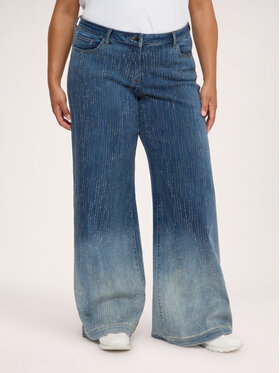 Fiorella Rubino Fiorella Rubino Jeansy P431T105362N024 Niebieski Flare Fit