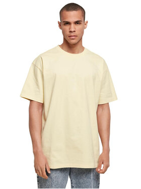TeeShoppen TeeShoppen T-Shirt 'Oversized Collection' Żółty Oversize