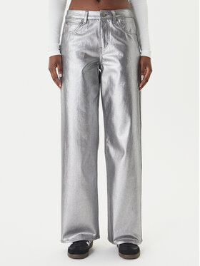 adidas adidas Джинси Firebird KD2922 Срібний Loose Fit