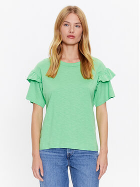 Selected Femme Selected Femme Tričko 16079837 Zelená Loose Fit