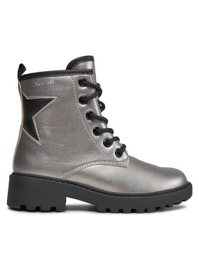 Geox Geox Scarponcini Jr Casey J9420G 000NF C1363 S Argento