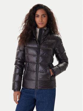 Tommy Jeans Tommy Jeans Пуховик DW0DW21618 Чорний Slim Fit