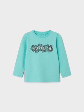 NAME IT NAME IT Blúzka Buggur 13226400 Tyrkysová Regular Fit