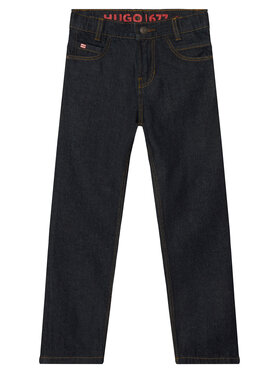 HUGO HUGO Džínsy G00983 S Tmavomodrá Regular Fit