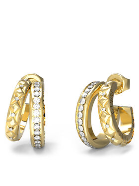 Guess Guess Kolczyki JUBE04 587JW Złoty