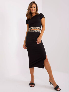 Och Bella Och Bella Spódnica 229258 Czarny Regular Fit