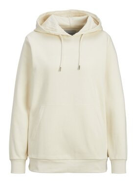 TeeShoppen TeeShoppen Bluza Podstawowy pot z kapturem Beżowy Regular Fit