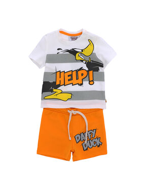 Original Marines Original Marines Komplet t-shirt i szorty sportowe LOONEY TUNES DDPV0355NM Kolorowy Regular Fit