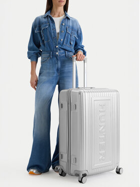 Hunter Hunter Liels koferis CEO-HUNTER-L-002-08 Sudraba