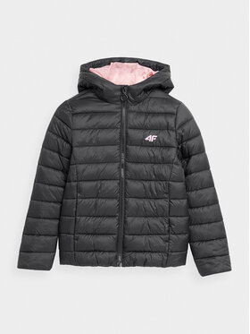 4F 4F Зимова куртка 4FJAW23TDJAF266 Чорний Regular Fit