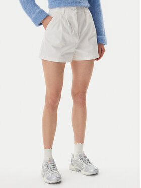 Tommy Jeans Tommy Jeans Stoffshorts Claire DW0DW21643 Écru Regular Fit
