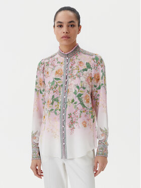 Hale Bob Hale Bob Cămașă with silk Hanna 4YPR252A Roz Regular Fit