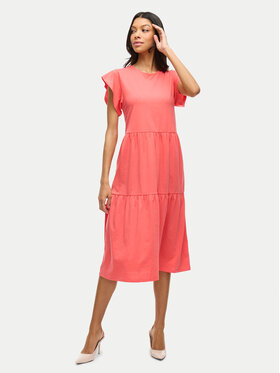 Vila Vila Hétköznapi ruha Summer 14087542 Rózsaszín Loose Fit