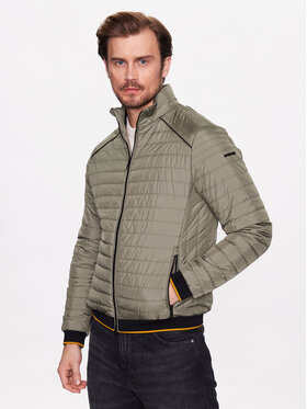 Geox Geox Bunda pro přechodné období Kennet M3520B-T2973 F3417 Zelená Regular Fit