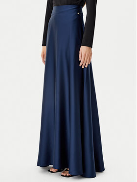 Rinascimento Rinascimento Maxi sukňa CFC0122686003 Tmavomodrá Regular Fit