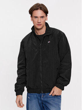 Tommy Jeans Tommy Jeans Яке бомбър Essential DM0DM17238 Черен Relaxed Fit