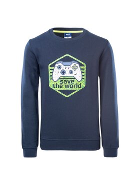 Bejo Bejo Bluza Yakko Granatowy Long Fit