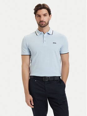 BOSS BOSS Polokošeľa Paddy 50469055 Modrá Regular Fit