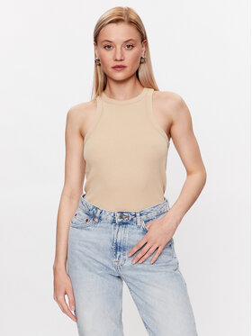 Hugo Hugo Top 50478532 Bež Slim Fit
