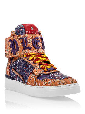 PHILIPP PLEIN PHILIPP PLEIN Sneakersy 2497 Fioletowy