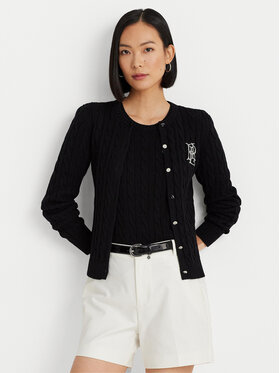 LAUREN RALPH LAUREN Lauren Ralph Lauren Ζακέτα 200932225003 Μαύρο Slim Fit
