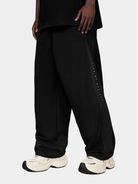 MADE BY SOCIETY MADE BY SOCIETY Spodnie materiałowe Pantaloni Shadow Cargo - P17152 Czarny Basic Fit