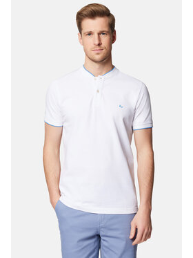 Lancerto Lancerto Polo Robbie PO073124000011 Biały Regular Fit