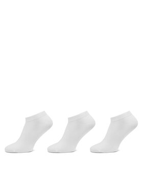 Pepe Jeans Pepe Jeans Σετ 3 ζευγάρια κοντές κάλτσες unisex Tr 3P PMU30022 Λευκό