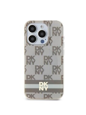 DKNY DKNY Etui na telefon Apple iPhone 15 Plus Beżowy