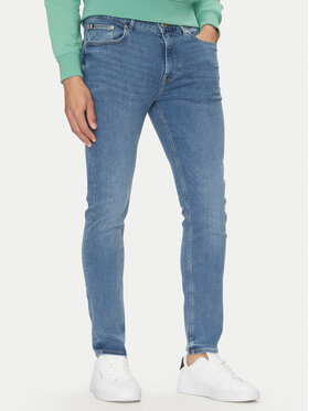 Tommy Hilfiger Tommy Hilfiger Jeansy Bleecker MW0MW38823 Modrá Slim Fit
