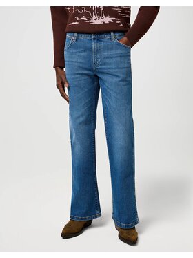 Wrangler Wrangler Jeansy Loose Boot Niebieski Loose Fit