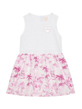 Guess Guess Vestito da giorno K5GK26 WH710 Bianco Regular Fit