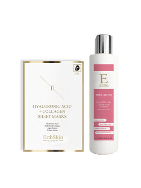 Erthskin London Erthskin London Kwas hialuronowy + Kolagenowy balsam do ciała + Maska kolagenowa Balsam do ciała