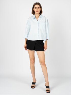 Silvian Heach Silvian Heach Koszula GPP23345CA Błękitny Oversize