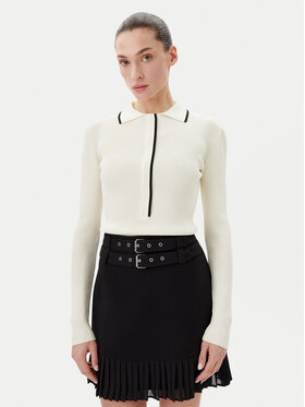 Bruuns Bazaar Bruuns Bazaar Džemper Johania BBW3653 Bijela Slim Fit