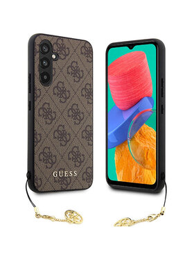 Guess Guess Etui na telefon 4G Charms Brązowy