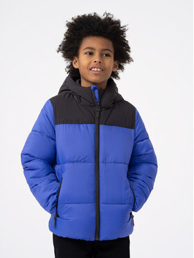 4F 4F Зимова куртка 4FJAW23TDJAM274 Голубий Regular Fit