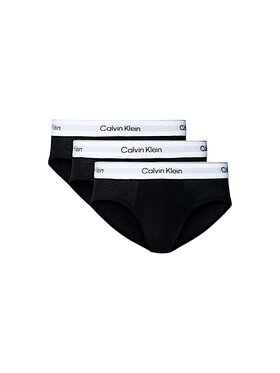 Calvin Klein Calvin Klein Komplet 3 par slipów 3pack icon cotton stretch Czarny