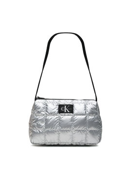 Calvin Klein Jeans Calvin Klein Jeans Torebka Quilted Shoulder Bag IU0IU00447 Srebrny