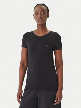 Emporio Armani Emporio Armani Футболка EW000409 AF19024 UC001 Чорний Regular Fit