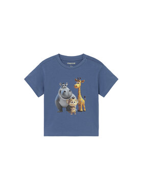 Mayoral Mayoral Тишърт 1008 Син Regular Fit