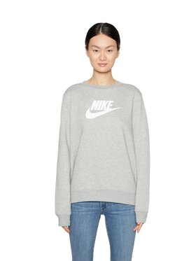 Nike Nike Bluza Sportswear Club Crew Szary Regular Fit
