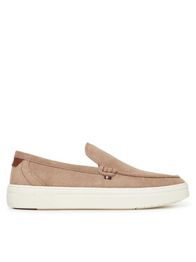 Tommy Hilfiger Tommy Hilfiger Poltopánky Modern Light Hybrid Suede Loafer FM0FM05354 Hnedá